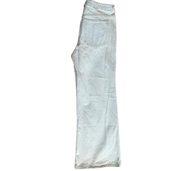H&M High Rise Wide Leg Jeans - Size US 12 - Picture 6 of 9